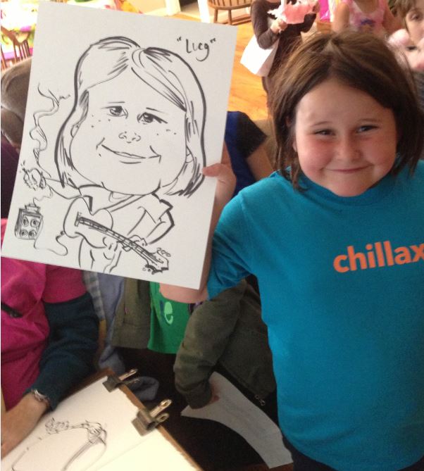 Caricatures are Great for Parties!